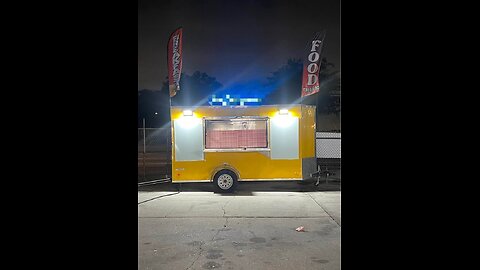 2022 - 6' x 12 Freedom Kitchen Food Concession Trailer for Sale in Florida!