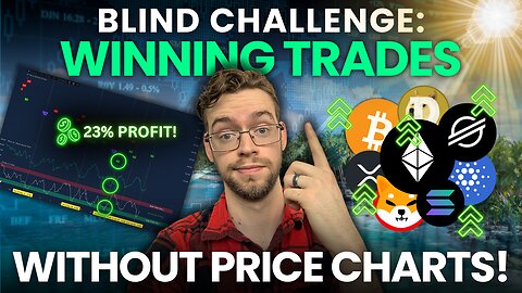 I Traded Crypto BLIND Using 3 Indicators (Full Tutorial & Live Results)