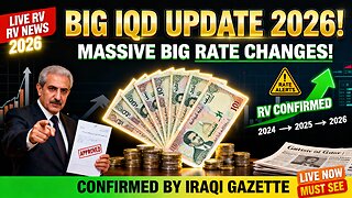 🚨 BIG IQD UPDATE 2026 Iraqi Gazette Confirms Massive Big Rate Changes! 💰🏦 💥 Iraqi Dinar News 2026