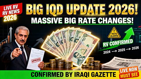 🚨 BIG IQD UPDATE 2026 Iraqi Gazette Confirms Massive Big Rate Changes! 💰🏦 💥 Iraqi Dinar News 2026