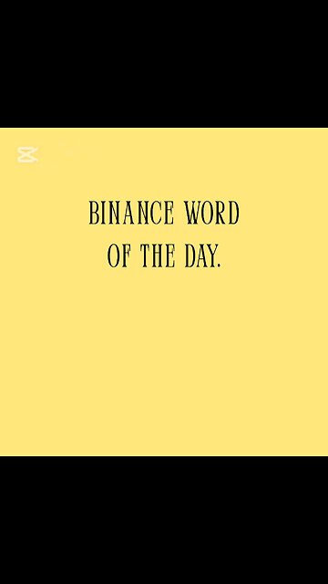 Binance Word Of The Day. Theme: P2P Safety 02/09/2026
