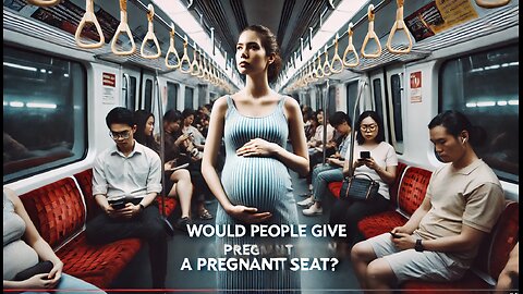 WOULD PEOPLE OFFER THEIR SEAT TO A PREGNANT WOMAN|SOCIAL EXPERIMENT| * SAD