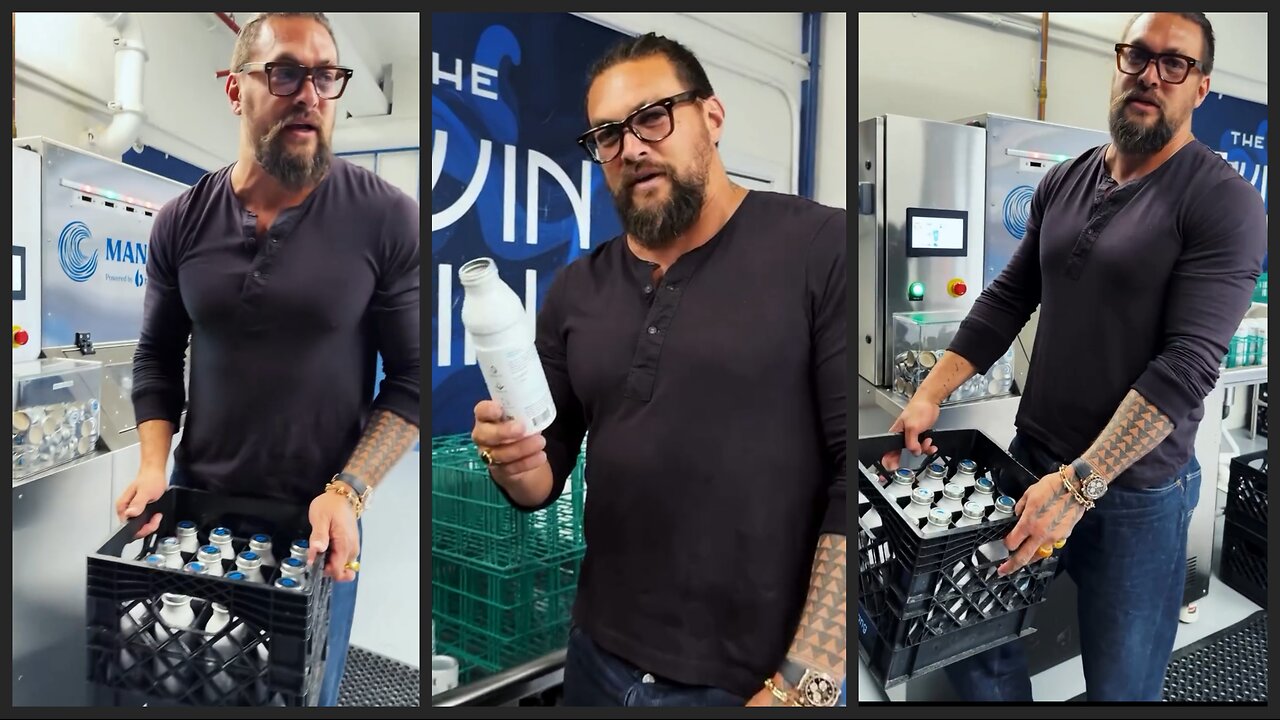Jason Momoa’s Genius Plan to End Plastic Bottles!