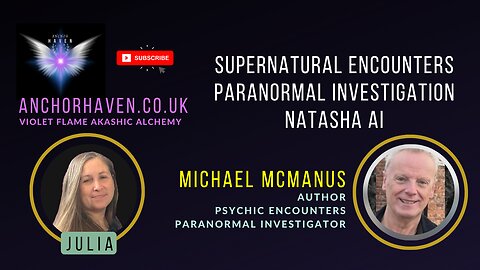 Supernatural Paranormal Encounters with Michael JP McManus Author Ghosts Spirits