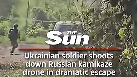 Why does FPV Drone Operator go for Truck instead of Running Man?