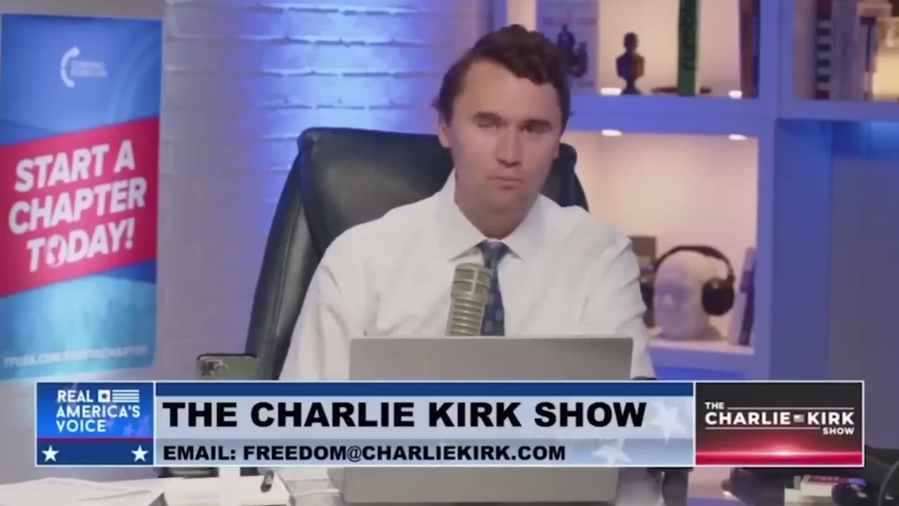 CHARLIE KIRK... AS PER JAKEGTV NEWS CHANNEL