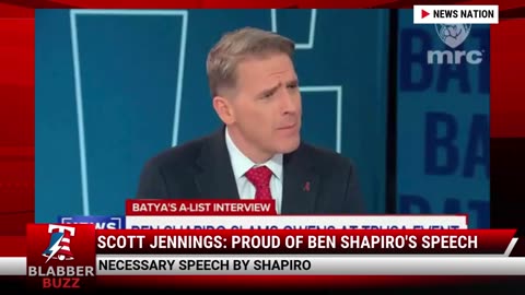 Scott Jennings: Proud Of Ben Shapiro's Speech