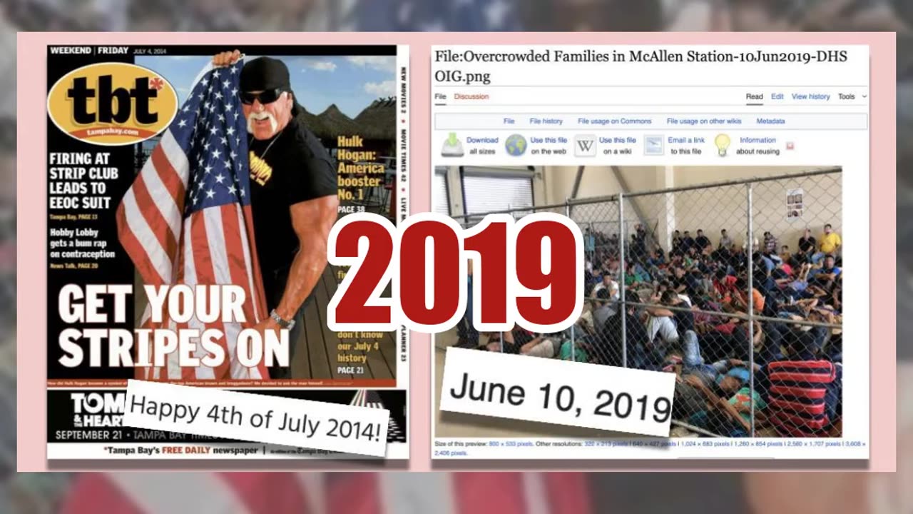 Fact Check: FAKE Image Shows Hulk Hogan Posing At Alligator Alcatraz -- Old Photos Combined