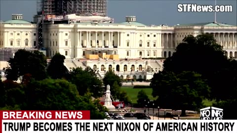 TRUMP LOSES IT ON REPORTER AFTER BEING COMPARED TO NIXON