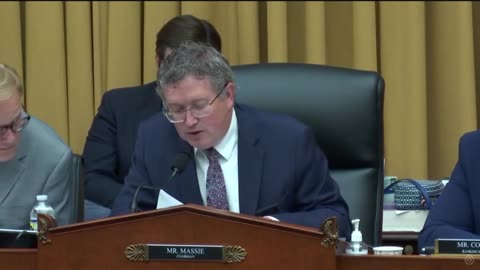 Rep. Thomas Massie: CDC And FDA Employees Must be Held Accountable 6/26/24