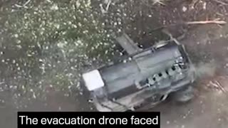 🚑💔 Ukraine Russia War | Ground Drone Rescues Severely Wounded Ukrainian Soldier | RCF