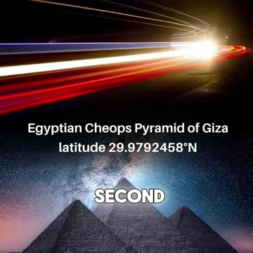 Ancient Wonders Decoded: Pyramids and the Speed of Light Connection!