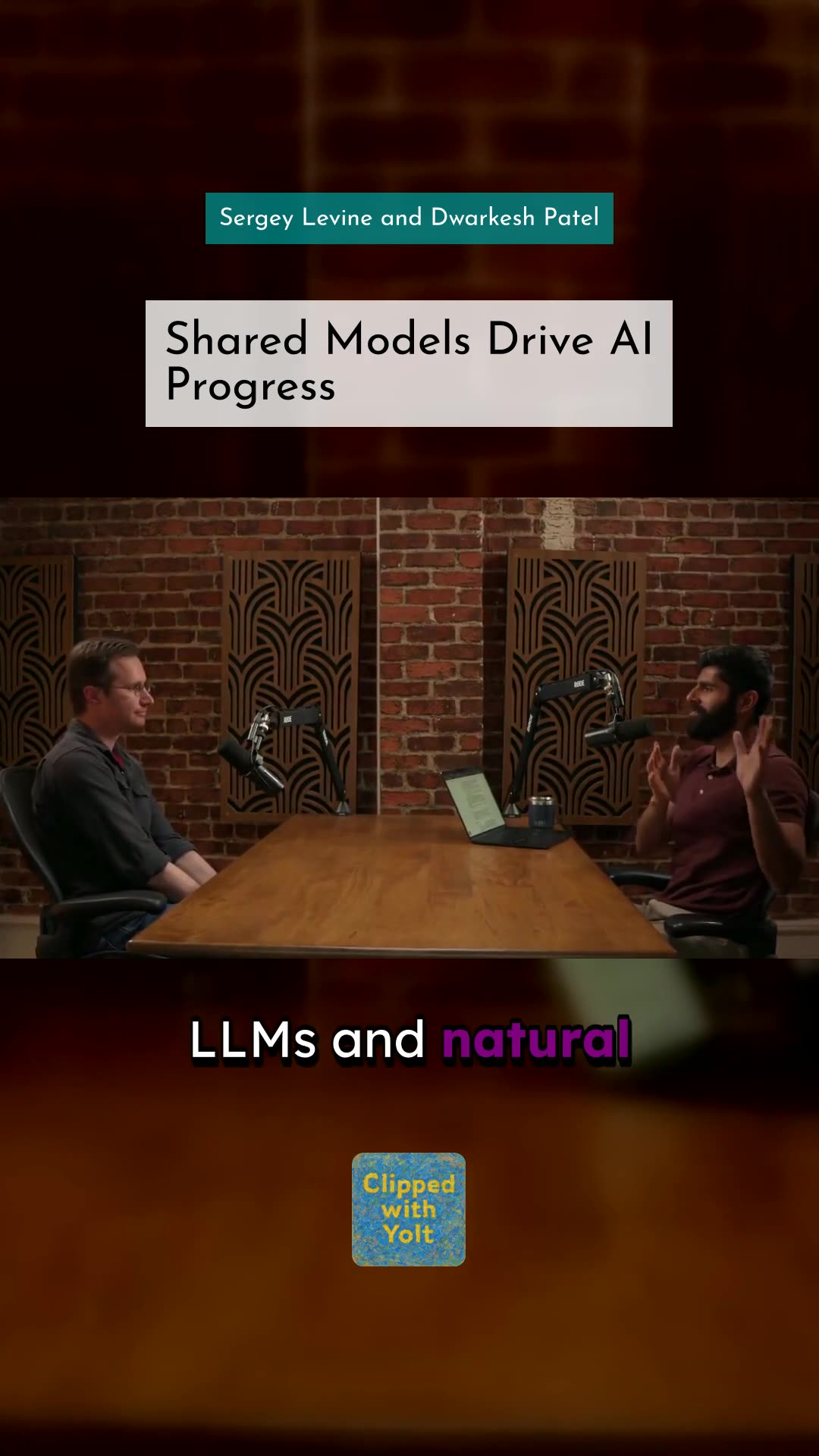 AI: One Model Rules All - Sergey Levine and Dwarkesh Patel #llms