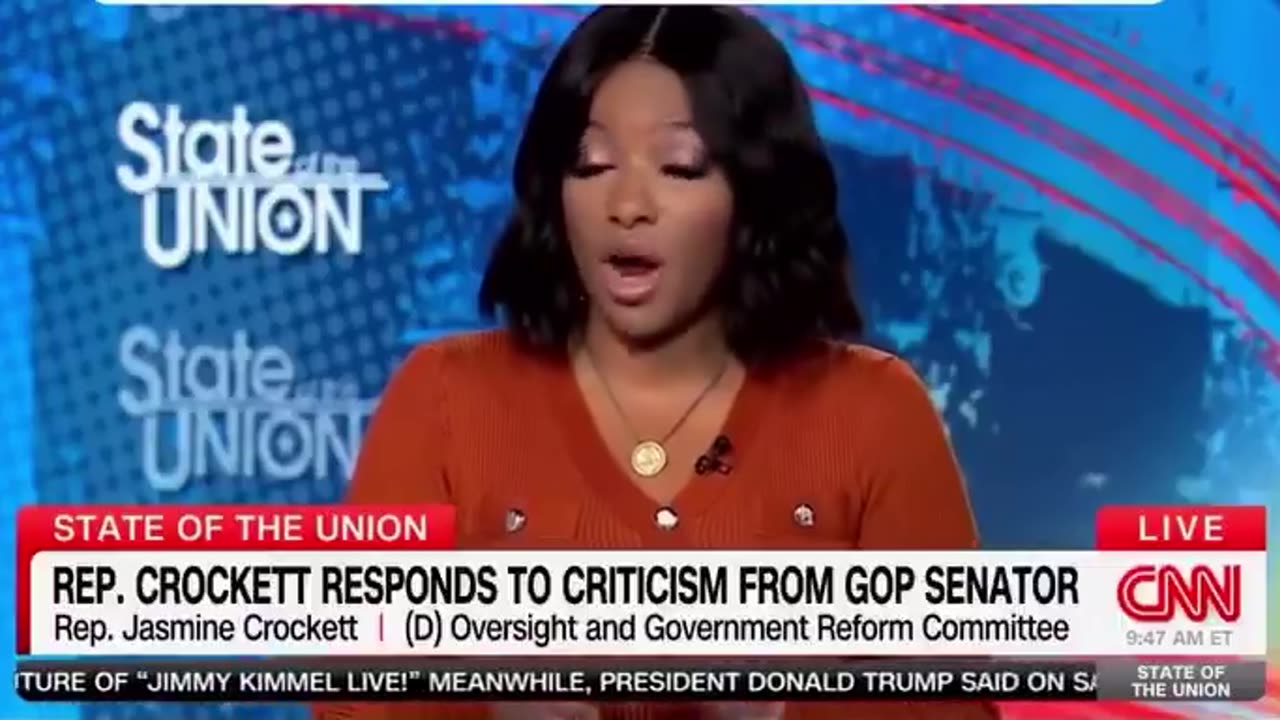 Jasmine Crockett says it’s “UNFORTUNATE” that more Democrats didn’t vote against honoring