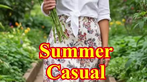 Summer Casual Outfits Women 2025 🌸 | Trendy & affordable outfit idieas