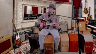 Late Night Blues 🎸 Improv on the BeatSeat One Man Band Drum! 🥁