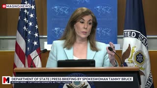 🇺🇸 Department of State | Tammy Bruce Briefing after Trump's EU & UK Trade Deals [LIVE]