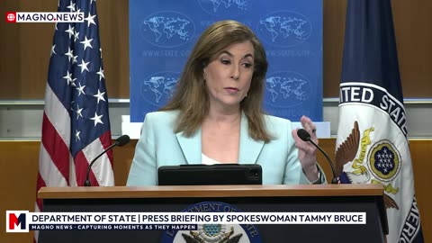 🇺🇸 Department of State | Tammy Bruce Briefing after Trump's EU & UK Trade Deals [LIVE]