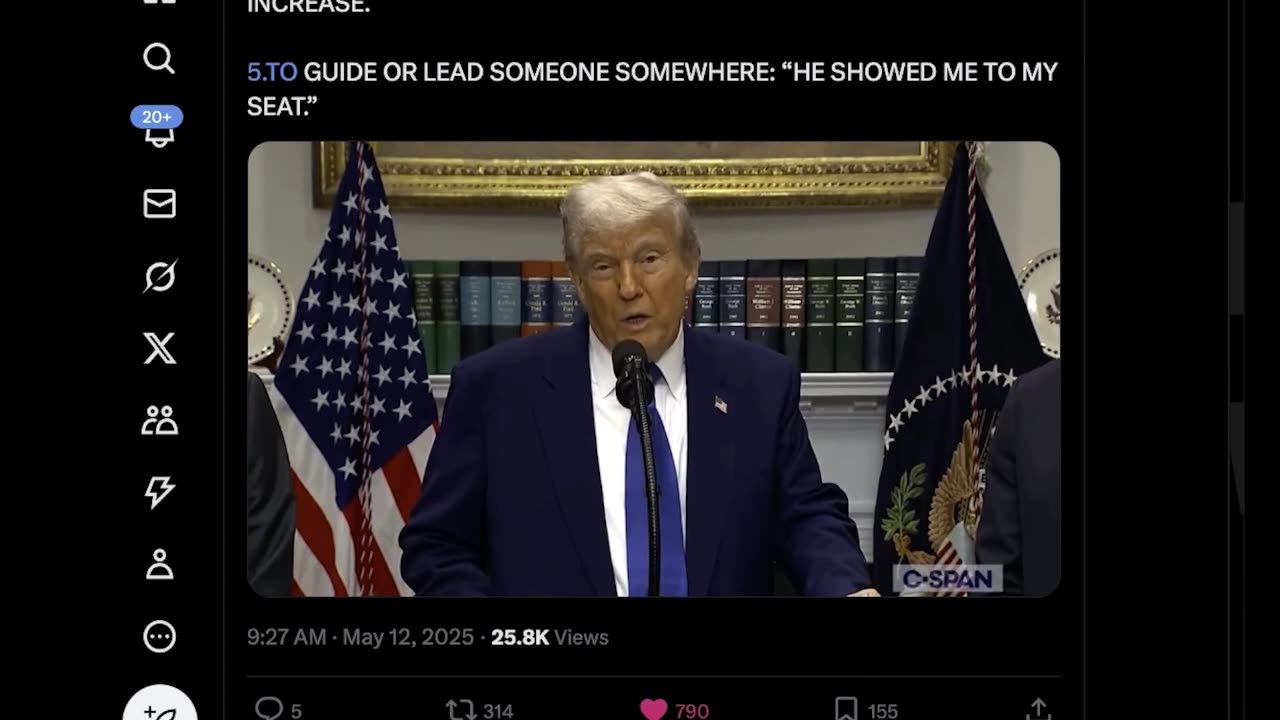 5.13.25: AMERICA IS BACK, WHO is Commander in Chief? .......