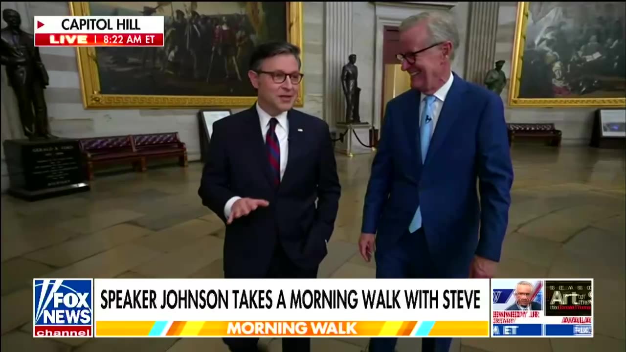 Mike Johnson: 'I'm a wartime Speaker in a real sense'