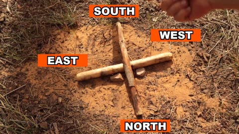 How To Make A Compass In The Wild 🧭