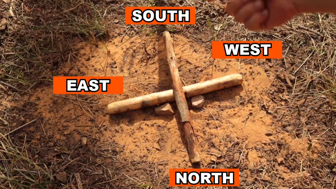 How To Make A Compass In The Wild 🧭