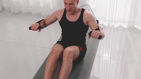 GYM RESISTANCE BAND WORKOUT