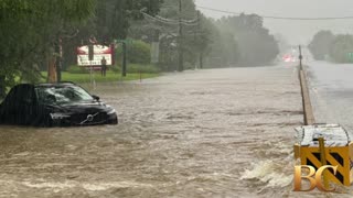 Heavy rains and flash flooding sweep across Northeast U.S.
