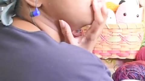 Finally finished rearranging the studio 🧶🎉