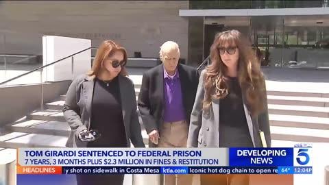 Former L.A. plaintiffs’ lawyer Tom Girardi sentenced to more than seven years in federal prison