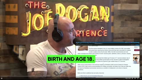 The vaccine conversation everyone needs - on Joe Rogan’s podcast.