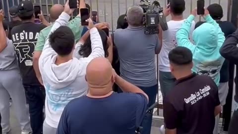 ICE Raids & Flash Bangs in DTLA Los Angeles, California