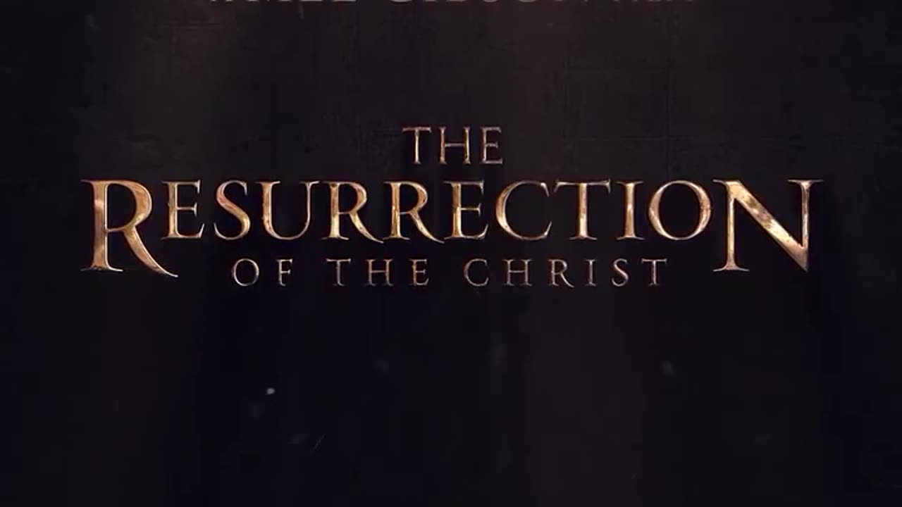 Mel Gibson - THE RESURRECTION OF THE CHRIST...-coming soon..
