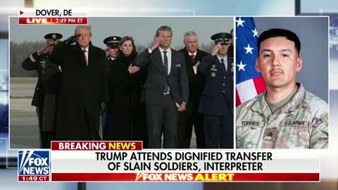 POTUS Witnesses Dignified Transfer of Sgt. Edgar Brian Torrestovar