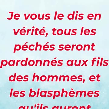 “Le péché impardonnable : Parler contre l’Esprit Saint” Marc 3:28,29.#shortvideo #shorts #ytshorts