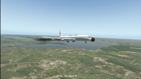 Wilsons Boeing 707 EC-18 v2.6 - Xplane 11 - Ubuntu 25 LTS - KDFW - ILS -