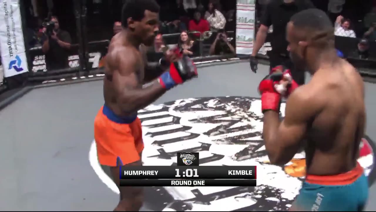 Ronald Humphrey vs Paul Kimble Attitude MMA Fights 33