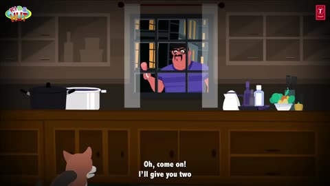 THE THIEF AND THE DOG _ NEW ENGLISH STORY _ Bed time stories _ ToonTalesKids