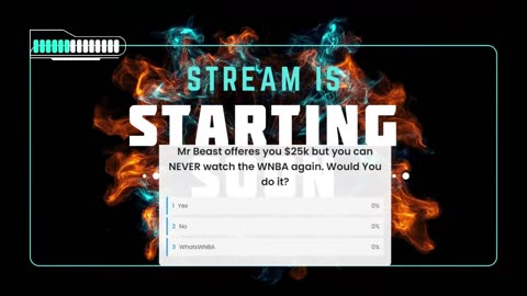 test the stream on the backend