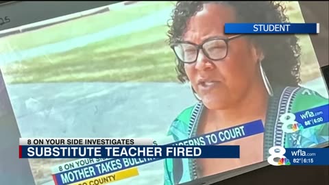 Pasco County sub teach fired after our report made its way inside the classroom