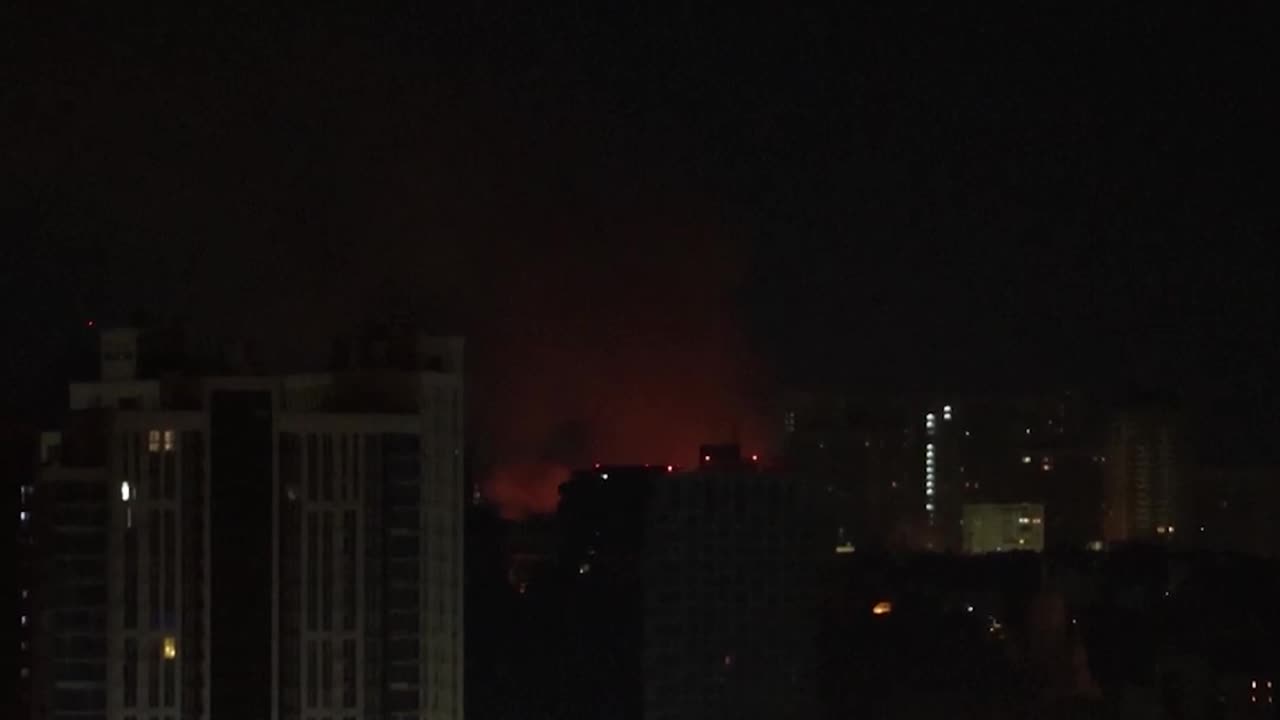 550 Drones Strike Kiev On July 4th Of 2025