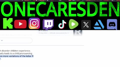 Wotawsm? Rhotacism’s Ruining Rs!
