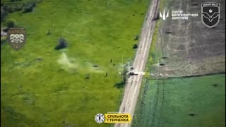 Russian Drone Crew Caught Out in the Open