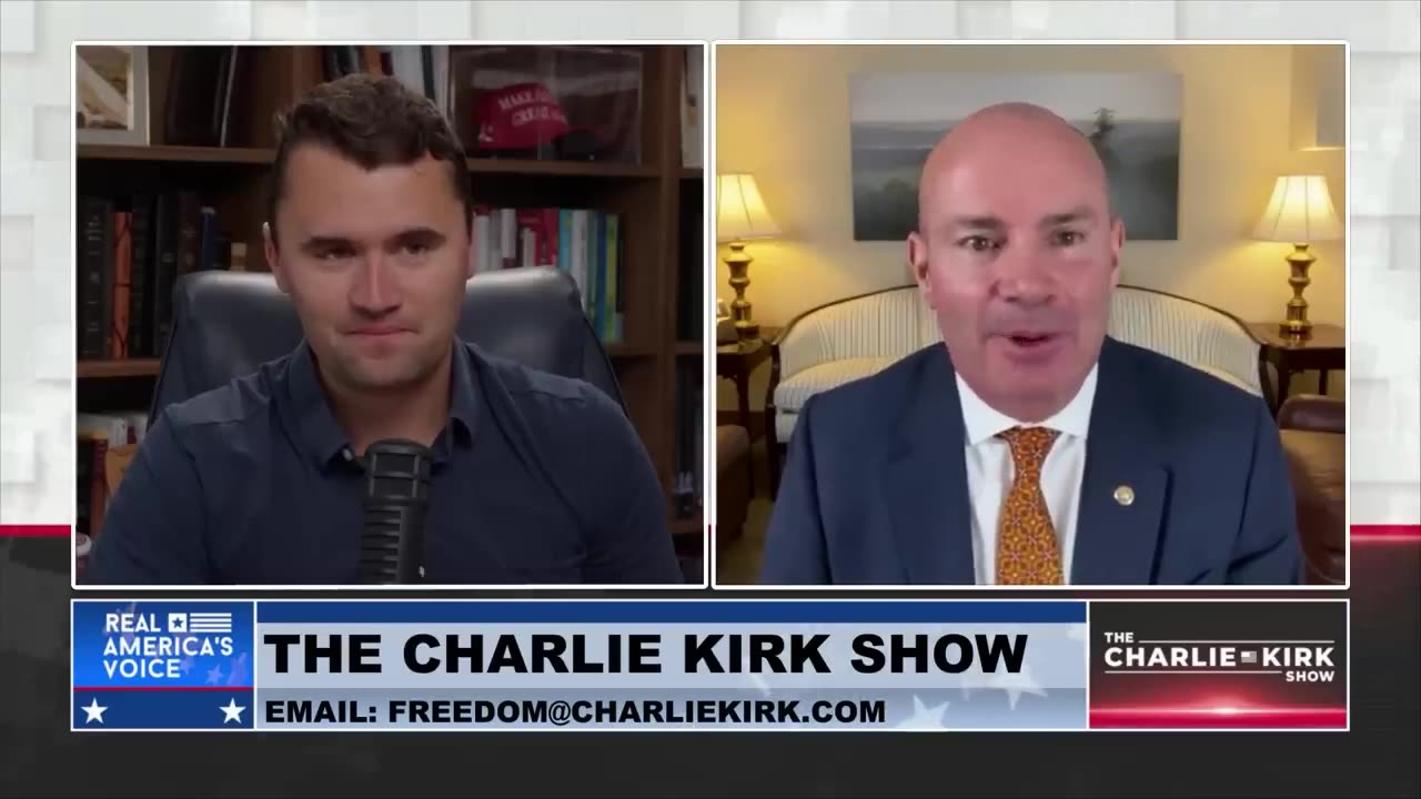 MIke Lee 9/3 w/Charlie Kirk: Utah's Electoral System is Under Attack! ARTICLE IN DESCRIPTION