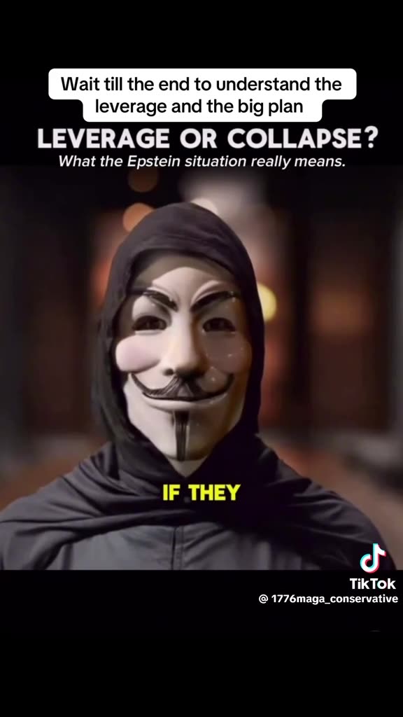 LEVERAGE OR COLLAPSE? What the Epstein situation really means!