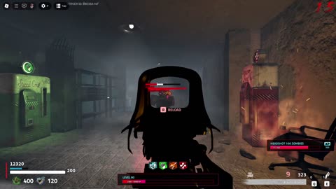 Playing Korrupt Zombies in Roblox - (No Commentary).