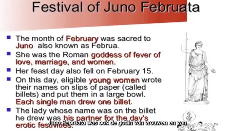 HISTORY OF VALENTINE DAY - A PAGAN HOLIDAY (Dutch/NL Subs)