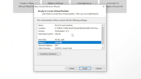 How to create a Virtual Machine on VMware WorkStation