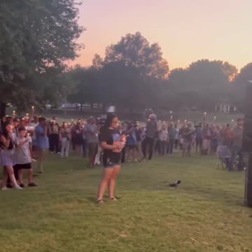 BREAKING 🚨 HUNDREDS of Patriots show up to a Vigil in Germantown Tennessee.