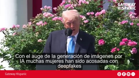 Trump firma la histórica “Take It Down Act” para combatir los deepfakes y proteger la privacidad.